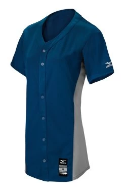 Mizuno Girls Pro Full-Button Game Jersey -Baseball Pro Shop 350582 5191