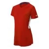 Mizuno Girls Comp Short-Sleeve V-Neck Jersey 2 Mizuno Girls Comp Short-Sleeve V-Neck Jersey -Baseball Pro Shop 350584 rd