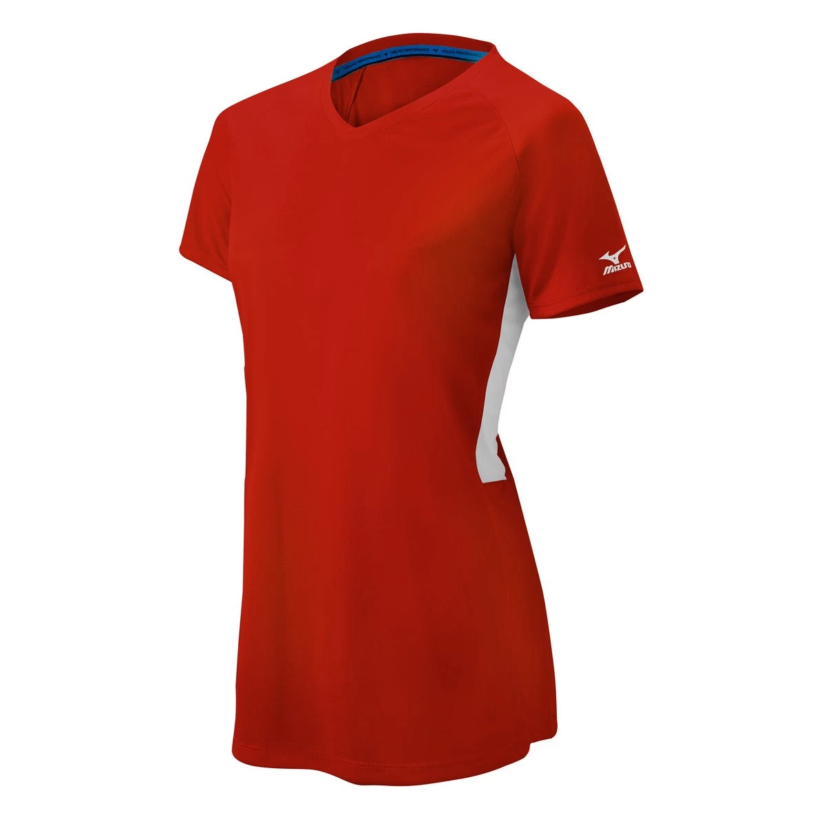 Mizuno Girls Comp Short-Sleeve V-Neck Jersey 3 Mizuno Girls Comp Short-Sleeve V-Neck Jersey