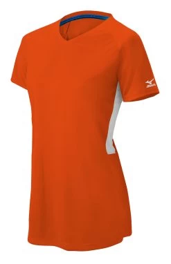 Mizuno Girls Comp Short-Sleeve V-Neck Jersey 20 Mizuno Girls Comp Short-Sleeve V-Neck Jersey -Baseball Pro Shop 350584 2000
