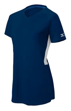 Mizuno Girls Comp Short-Sleeve V-Neck Jersey 23 Mizuno Girls Comp Short-Sleeve V-Neck Jersey -Baseball Pro Shop 350584 5100