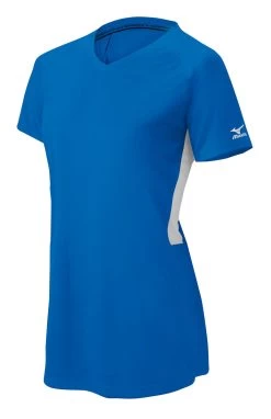 Mizuno Girls Comp Short-Sleeve V-Neck Jersey 24 Mizuno Girls Comp Short-Sleeve V-Neck Jersey -Baseball Pro Shop 350584 5200