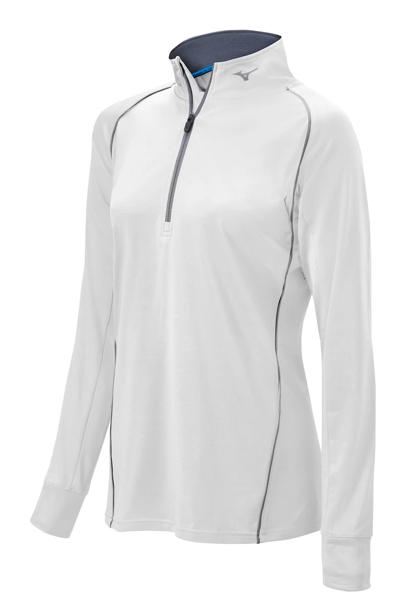 Mizuno Womens Comp 1/2 Zip Hitting Top 10 Mizuno Womens Comp 1/2 Zip Hitting Top - Image 8