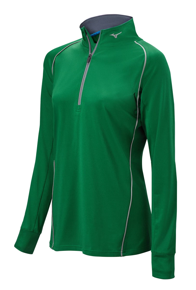 Mizuno Womens Comp 1/2 Zip Hitting Top 5 Mizuno Womens Comp 1/2 Zip Hitting Top - Image 3