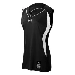 Mizuno Girls Elite 2-Button Sleeveless Game Jersey