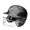 Easton Alpha Solid Fastpitch Softball Helmet With Mask -Baseball Pro Shop ALPHA E HELMET SB MASK A168530BK 3QTR L