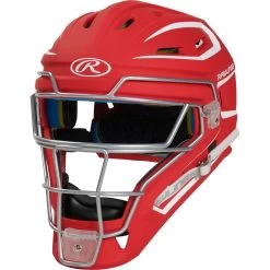 Rawlings Two Tone Matte Catchers Helmet CHMACH -Baseball Pro Shop CHMACH S7 5