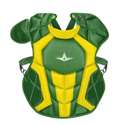 All-Star All Star SEI Certified System 7 Axis Adult Chest Protector CPCC40PRO -Baseball Pro Shop CPCC40PRO GN GO