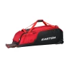 Easton Dugout Wheeled Bag -Baseball Pro Shop Dugout Wheeled Bag Red 45degree