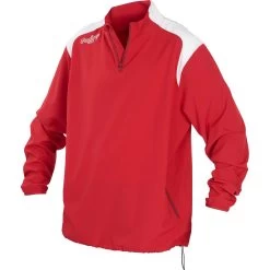 Rawlings FORCEJ Quarter-Zip Jacket -Baseball Pro Shop FORCEJ S 1