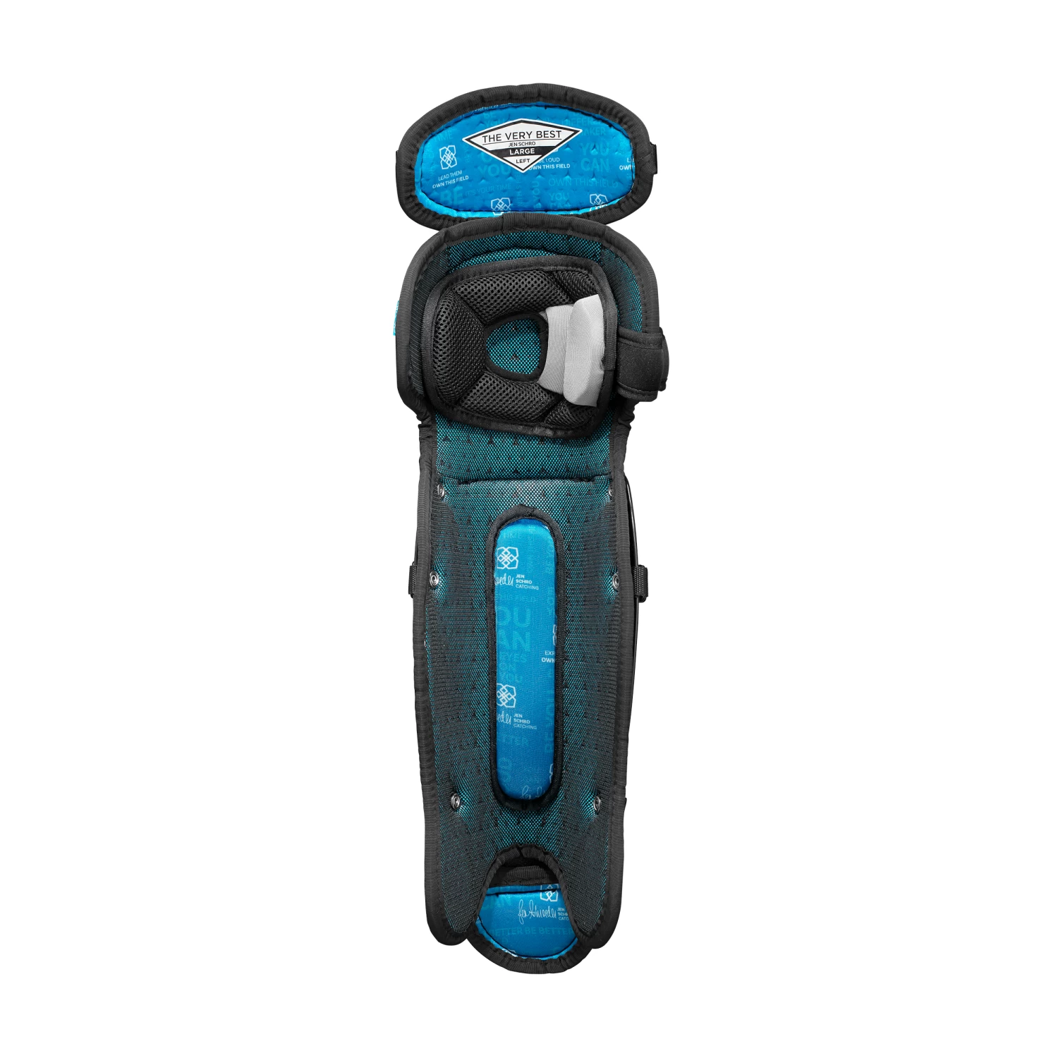 Easton Jen Schro The Very Best Fastpitch Softball Catchers Leg Guards 4 Easton Jen Schro The Very Best Fastpitch Softball Catchers Leg Guards - Image 2