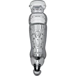 Rawlings Adult Velo Leg Guards -Baseball Pro Shop LGVEL W SIL front