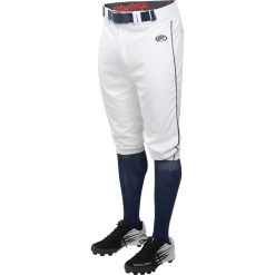 Rawlings Launch Youth Piped Knicker Pant YLNCHKPP 17 Rawlings Launch Youth Piped Knicker Pant YLNCHKPP -Baseball Pro Shop LNCHKPP W N