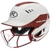 Rawlings Velo Two Tone Home Batting Helmet Softball Mask R16H2FG 1 Rawlings Velo Two Tone Home Batting Helmet Softball Mask R16H2FG -Baseball Pro Shop R16H2FGS C 3quarterleft