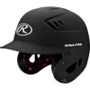 Rawlings R16 Series Matte Batting Helmet R16MS -Baseball Pro Shop R16M B 3 4left