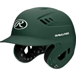 Rawlings R16 Series Matte Batting Helmet R16MS -Baseball Pro Shop R16MS DG 3quarterleft
