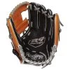 Rawlings R9 R91125U-2BT 11.25 Inch Youth Infield Glove 1 Rawlings R9 R91125U-2BT 11.25 Inch Youth Infield Glove -Baseball Pro Shop R91125U 2BT front