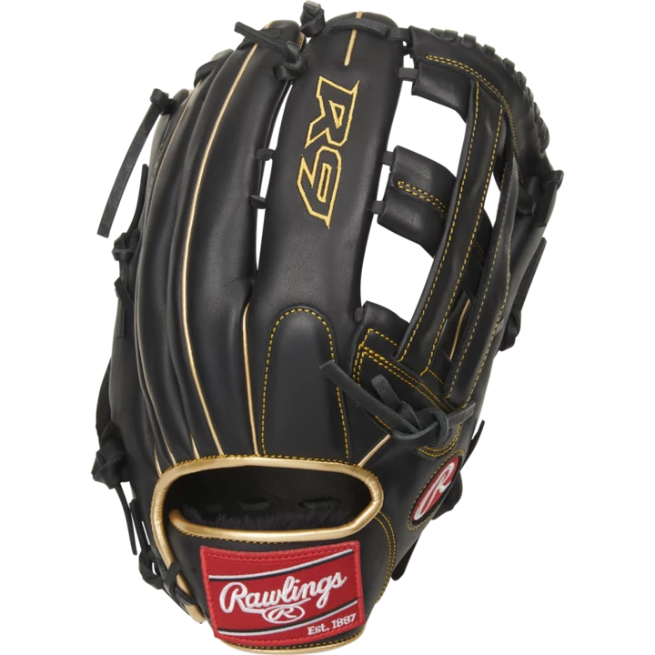 Rawlings R9 12.75 Inch Outfield Glove R93029-6BG 4 Rawlings R9 12.75 Inch Outfield Glove R93029-6BG - Image 2