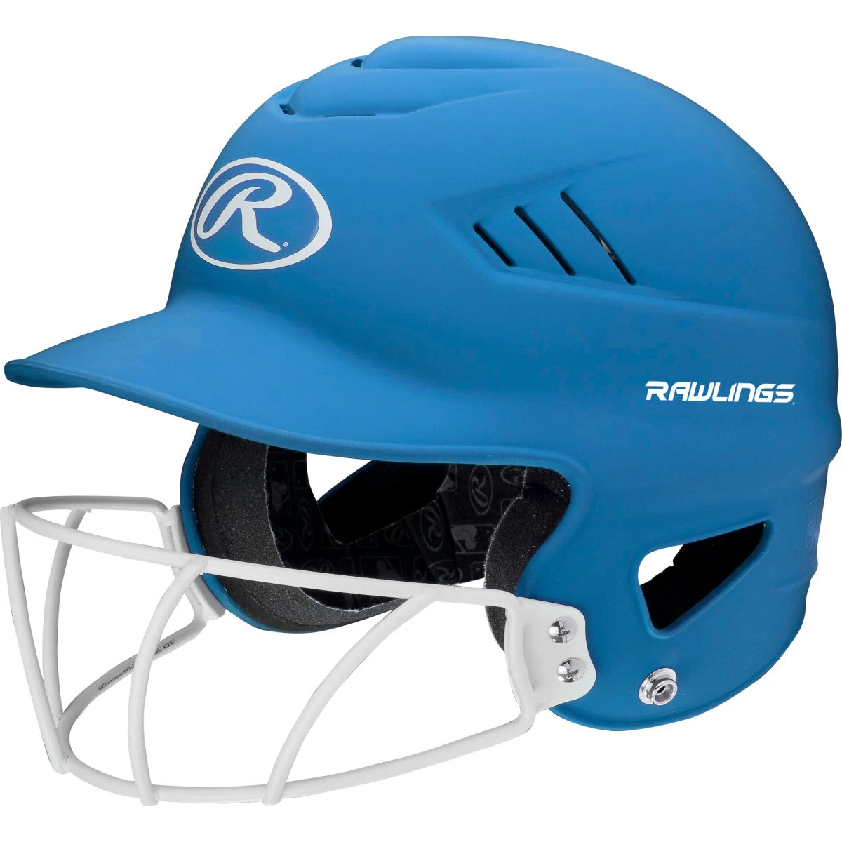 Rawlings Coolflo Highlighter Batting Helmet W/ Softball Mask 10 Rawlings Coolflo Highlighter Batting Helmet W/ Softball Mask - Image 8