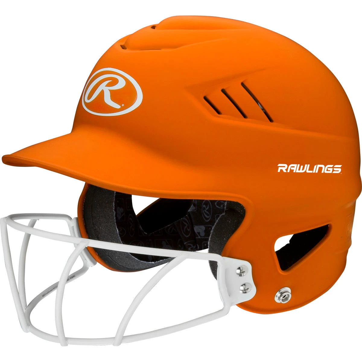 Rawlings Coolflo Highlighter Batting Helmet W/ Softball Mask 12 Rawlings Coolflo Highlighter Batting Helmet W/ Softball Mask - Image 10