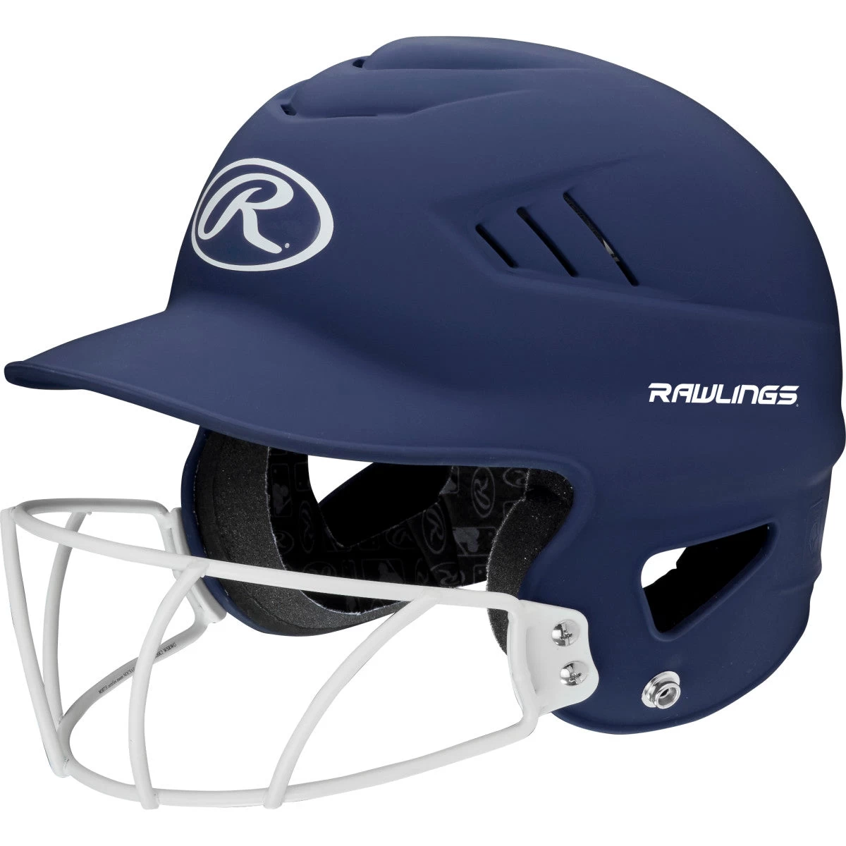 Rawlings Coolflo Highlighter Batting Helmet W/ Softball Mask 3 Rawlings Coolflo Highlighter Batting Helmet W/ Softball Mask
