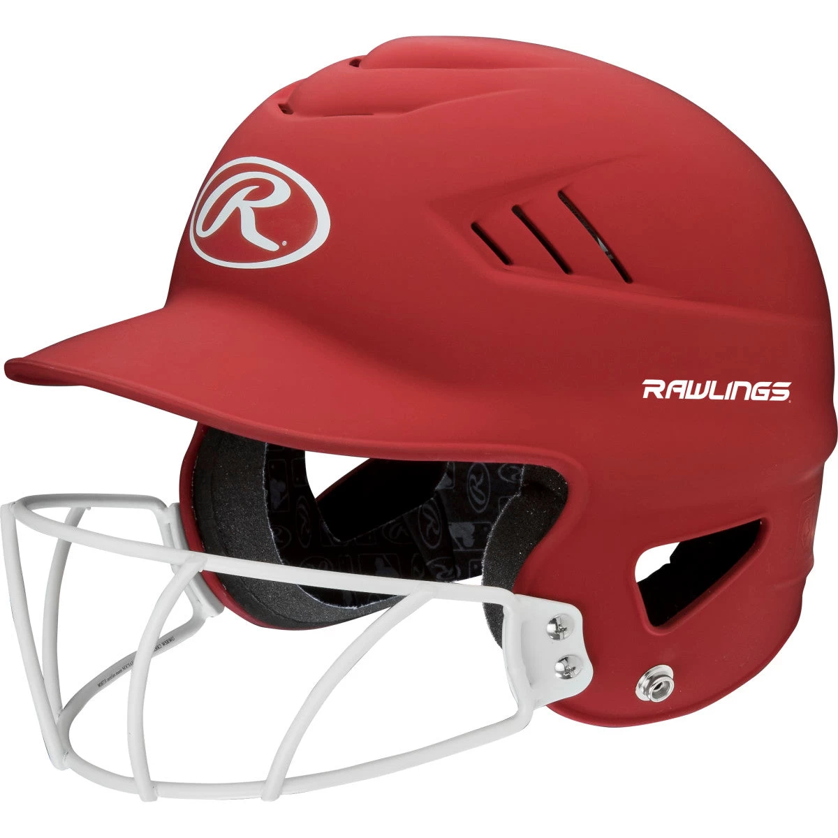 Rawlings Coolflo Highlighter Batting Helmet W/ Softball Mask 8 Rawlings Coolflo Highlighter Batting Helmet W/ Softball Mask - Image 6