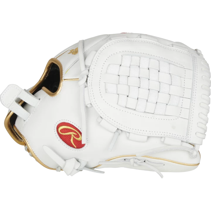 Rawlings Liberty Advanced 12.5 Inch White Fastpitch Glove RLA125KRG 5 Rawlings Liberty Advanced 12.5 Inch White Fastpitch Glove RLA125KRG - Image 3
