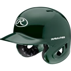 Rawlings 90MPH Clear-Coat Alpha-Sized Batting Helmet | S90PA -Baseball Pro Shop S90PA DG 3 4 left