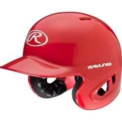 Rawlings 90MPH Clear-Coat Alpha-Sized Batting Helmet | S90PA -Baseball Pro Shop S90PA S 3 4 left