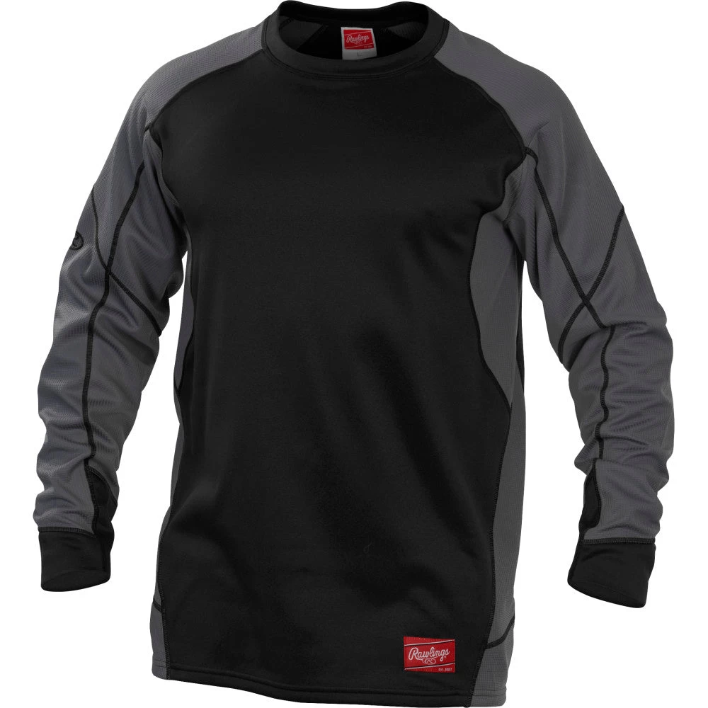 Rawlings Adult Dugout Fleece Pullover UDFP4 3 Rawlings Adult Dugout Fleece Pullover UDFP4