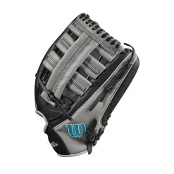 Wilson A500 12.5 Inch Youth Baseball Glove 8 Wilson A500 12.5 Inch Youth Baseball Glove -Baseball Pro Shop WBW100905 2 A500 BB 125 Boys Black Grey TropicalBlue.png.cq5dam.web .1200.1200