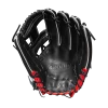 Wilson A2000 1975 11.75 Inch Infield Glove -Baseball Pro Shop WBW100970 1 A2000 IF 1975 1175 Black White Red