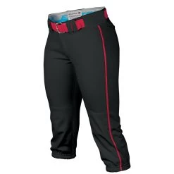 Easton Prowess Womens Piped Softball Pants 15 Easton Prowess Womens Piped Softball Pants -Baseball Pro Shop W S PROWESS Piped PANT A167 122 BKRD front copy