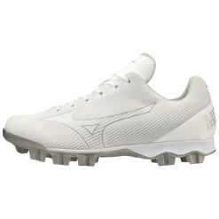 Mizuno Wave Finch Lightrevo Softball Cleats 8 Mizuno Wave Finch Lightrevo Softball Cleats -Baseball Pro Shop White