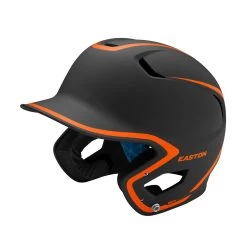 Easton Z5 2.0 Matte Two-Tone Baseball Helmet -Baseball Pro Shop Z5 2.0 HELMET MATTE 2TONE BKOR A168508BKOR 3QTR L
