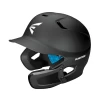 Easton Z5 Matte Solid Baseball Helmet With Universal Jaw Guard -Baseball Pro Shop Z5 2.0 HELMET MATTE UNI JAW GUARD A168539BK 3QTR L