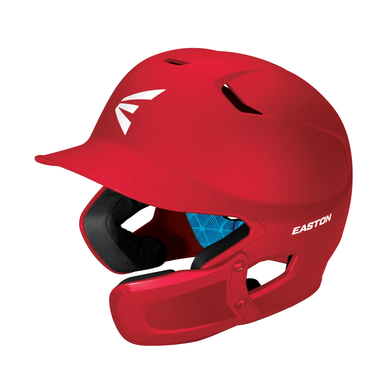 Easton Z5 Matte Solid Baseball Helmet With Universal Jaw Guard 9 Easton Z5 Matte Solid Baseball Helmet With Universal Jaw Guard - Image 7