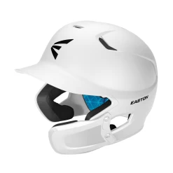 Easton Z5 Matte Solid Baseball Helmet With Universal Jaw Guard 14 Easton Z5 Matte Solid Baseball Helmet With Universal Jaw Guard -Baseball Pro Shop Z5 2.0 HELMET MATTE UNI JAW GUARD A168539WH 3QTR L