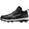 Mizuno Sweep 6 Mid Womens Metal Softball Cleats -Baseball Pro Shop black 6bc700cc 50df 4299 9d80 8503730d1813