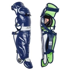 All-Star All Star Adult System7 Axis LG40WPRO 16.5 Inch Leg Guards -Baseball Pro Shop lg40pro nawh