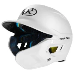 Rawlings Mach Baseball Helmet With Adjustable Jaw Flap