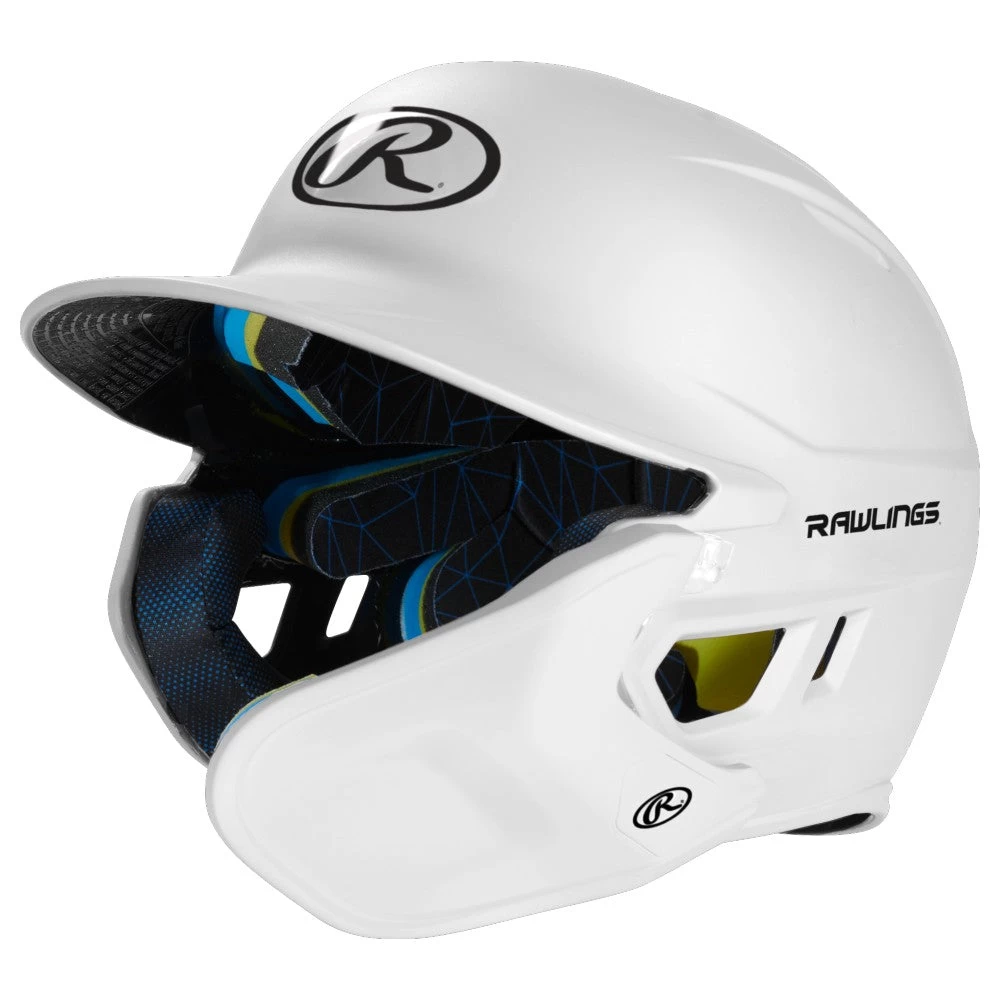 Rawlings Mach Baseball Helmet With Adjustable Jaw Flap 3 Rawlings Mach Baseball Helmet With Adjustable Jaw Flap