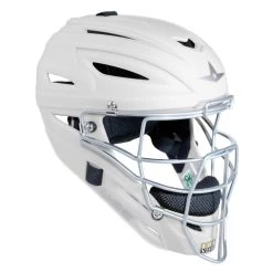 All-Star All Star MVP2500M Matte Finish Catchers Helmet 11 All-Star All Star MVP2500M Matte Finish Catchers Helmet -Baseball Pro Shop mvp2500m white