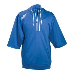 Rawlings Mens Short Sleeve Hoodie -Baseball Pro Shop rawlings rhyto mens short sleeve hoodie royal
