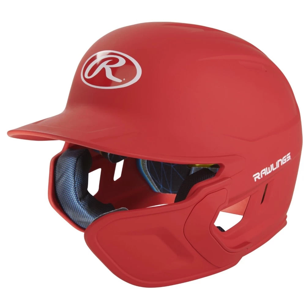 Rawlings Mach Baseball Helmet With Adjustable Jaw Flap 6 Rawlings Mach Baseball Helmet With Adjustable Jaw Flap - Image 4