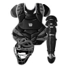 Wilson C1K NOCSAE Adult Catchers Gear Set A4603 -Baseball Pro Shop wilson NOCSAE set black